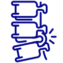 Stacked blue document icons representing multiple files or attachments, with a accent glow on the right side.
